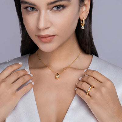 Solitaire Moissanite Certifiée GRA Argent Sterling & Or Jaune Vermeil 18