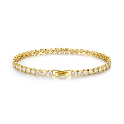 Bracelet Tennis Élégant Moissanite D/VVS1 4.3ct