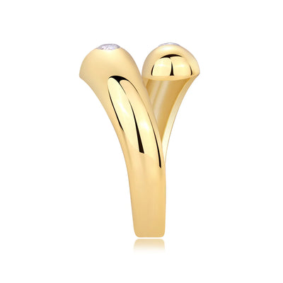 Bague Ouverte en Or Vermeil 18K