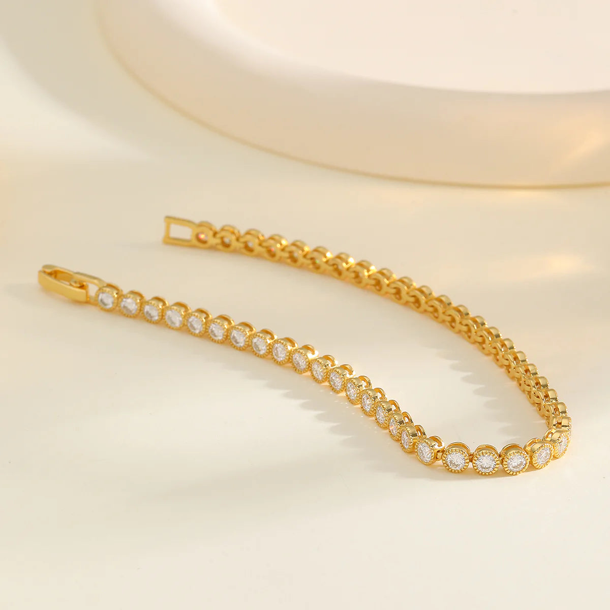 Bracelet Tennis Élégant Moissanite D/VVS1 4.3ct